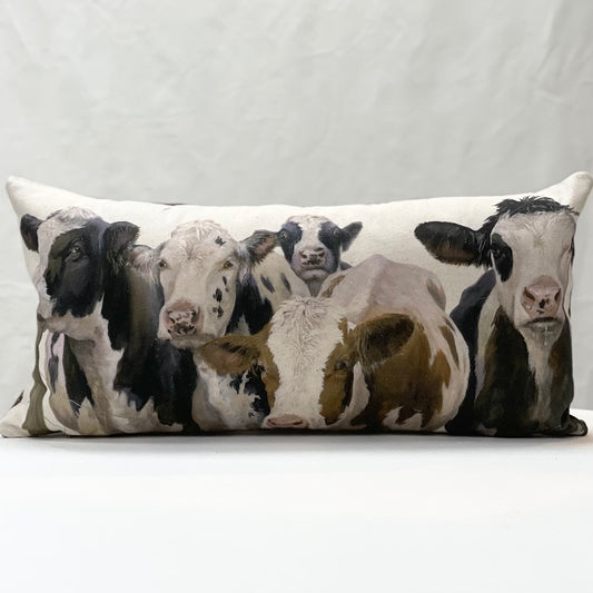 Country collection | Cow bolster cushion
