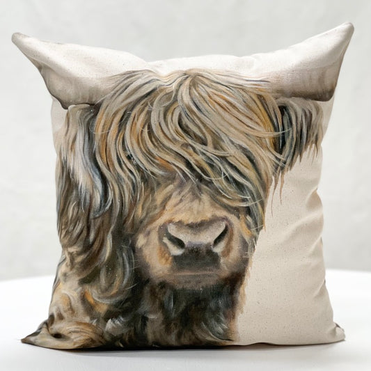 Country collection | Highland cow cushion